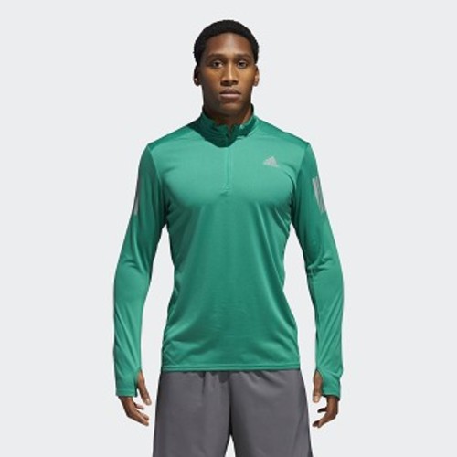 [해외] ADIDAS USA Mens Running Response Sweatshirt [아디다스티셔츠,아디다스맨투맨] Bold Green (CF2097)