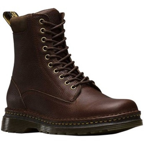 [해외] Dr. Martens Vincent 10-Eye Combat Boot [닥터마틴,닥터마틴8홀] Dark Brown Grizzly Leather (1853842)