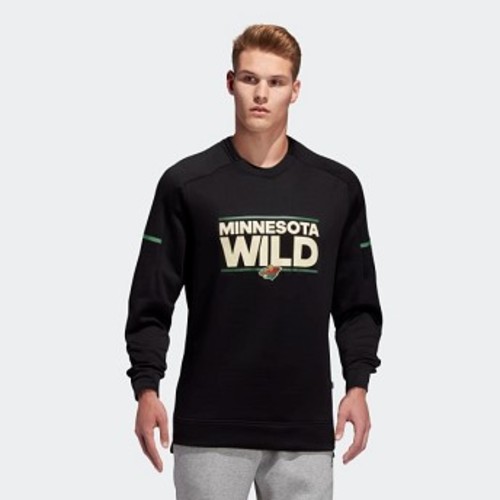 Mens Athletics Wild Squad Crew Sweatshirt Multi/Black/Dragon Green (D78618)
