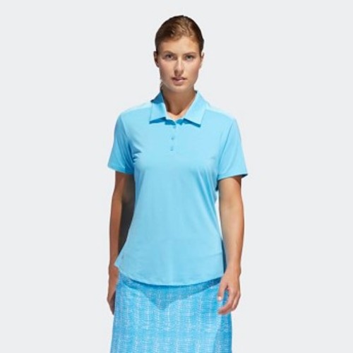 [해외] Womens Golf Ultimate365 Polo Shirt [아디다스 반팔티] Bright Cyan (DQ0535)