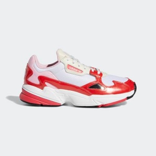 [해외] Womens Originals Falcon Shoes [아디다스 운동화] Crystal White/Active Red/Shock Red (EE3830)
