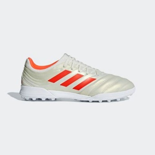 [해외] Soccer Copa 19.3 Turf Shoes [아디다스 축구화] Off White/Solar Red/Cloud White (BC0558)
