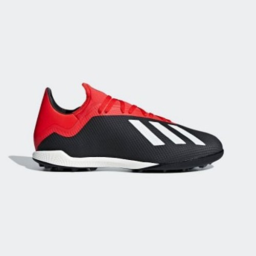 [해외] Soccer X Tango 18.3 Turf Shoes [아디다스 축구화] Core Black/Off White/Active Red (BB9398)