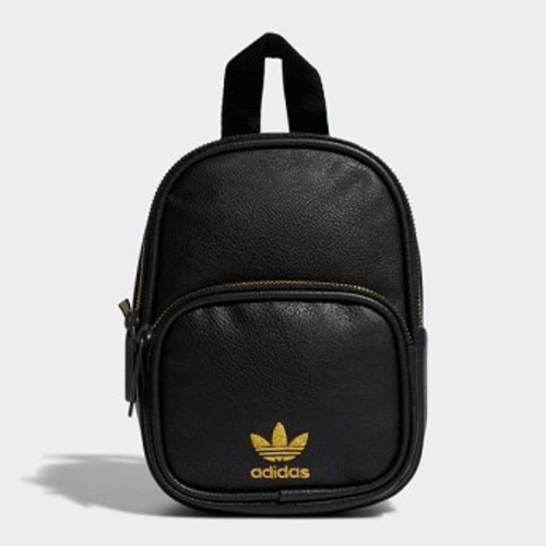 [해외] Womens Originals Faux Leather Mini Backpack [아디다스 백팩] Black (CK5083)