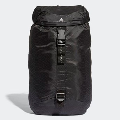 [해외] Womens adidas by Stella McCartney Small Adizero Backpack [아디다스 백팩] Black/White/Black (CZ7288)