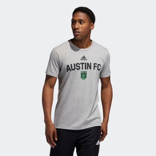 [해외] Mens Soccer Austin FC Logo Tee [아디다스 반팔티] Mls-Asf-6ab/Medium Grey Heather (FR8140)