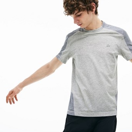 [해외] Mens Lacoste Motion Ultra Light Cotton T-shirt [라코스테 반팔,폴로티] Grey Chine/Grey Chine (TH4283-51)
