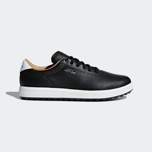 [해외] Mens Golf Adipure SP Shoes [아디다스 골프화] Core Black/Cloud White/Silver Metallic (DA9126)