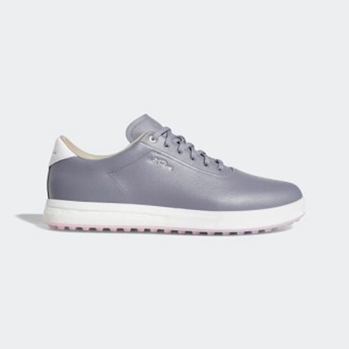 [해외] Mens Golf Adipure SP Shoes [아디다스 골프화] Grey/Cloud White/True Pink (BB7894)