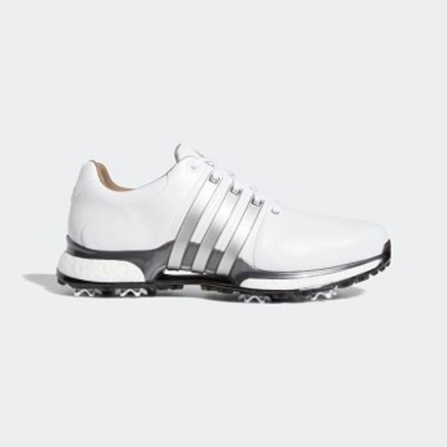 [해외] Mens Golf Tour360 XT Shoes [아디다스 골프화] Cloud White/Silver Metallic/Dark Silver Metallic (BB7921)