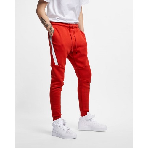 [해외] Nike Sportswear Tech Fleece [나이키 트레이닝 바지] Mystic Red/White (805162-622)