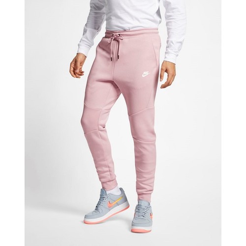 [해외] Nike Sportswear Tech Fleece [나이키 트레이닝 바지] Plum Chalk/White (805162-516)