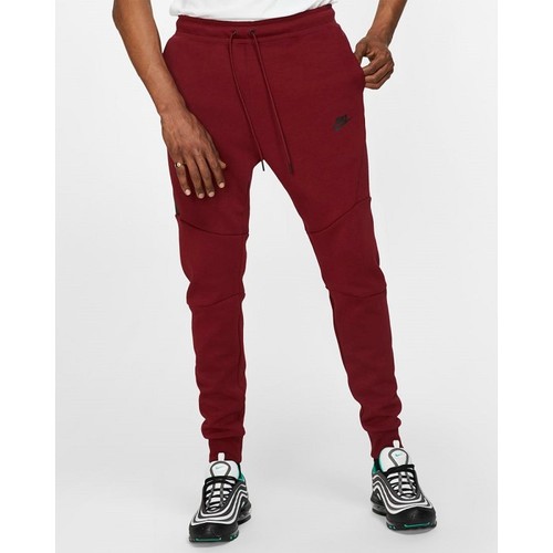 [해외] Nike Sportswear Tech Fleece [나이키 트레이닝 바지] Team Red/Black (805162-678)
