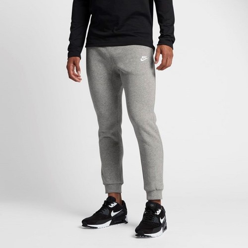 [해외] Nike Sportswear Club Fleece [나이키 트레이닝 바지] Dark Grey Heather/White (804408-063)