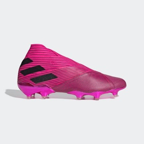 Soccer Nemeziz 19+ Firm Ground Cleats [아디다스 축구화] Shock Pink/Core Black/Shock Pink (F34403)