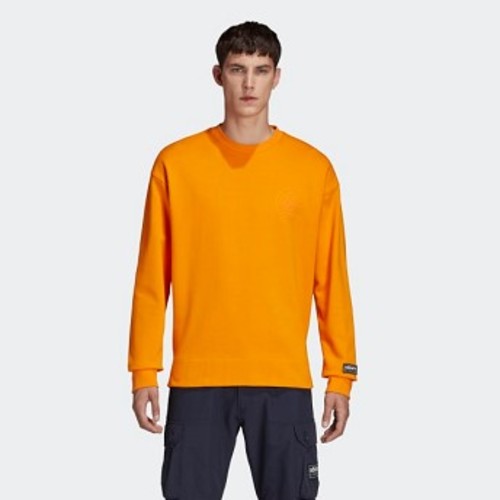 Mens Originals Sunnyhurst Sweatshirt [아디다스 후드 and 맨투맨] Bright Orange (DW6705)