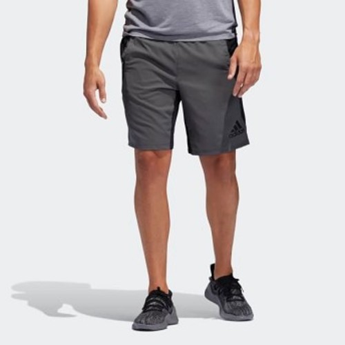 Mens Training 4KRFT Woven 10-inch Shorts [아디다스 반바지] Black/Grey Six (DU5232)