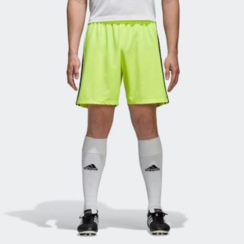 Mens Soccer Condivo 18 Shorts [아디다스 반바지] Solar Yellow/Black (CF0715)