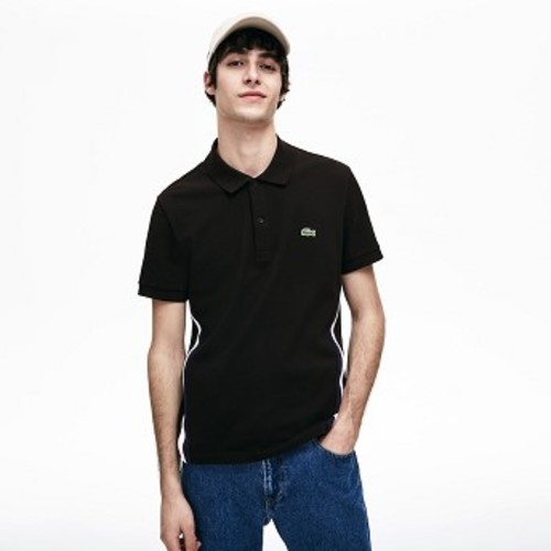 Mens Regular Fit Cotton Pique Polo [라코스테 반팔,폴로티] Black-031 (Selected colour) (PH4305-51)