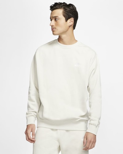 [해외]Nike Sportswear Club Fleece [나이키집업] Light Bone/White (BV2662-072)