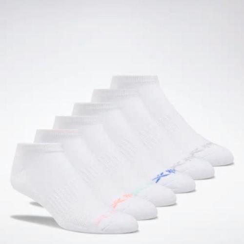 [해외] 리복 Low Cut Basic Delta Socks Six Pack EW1855