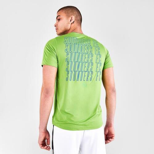 [해외] 아디다스 Mens adidas Seattle Sounders FC Club Short Sleeve T Shirt HE2770_320