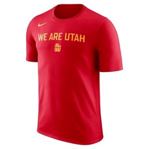 [해외] NIKE Utah Jazz City Edition Nike Dry [나이키티셔츠,나이키반팔티] University Red (890877-657)