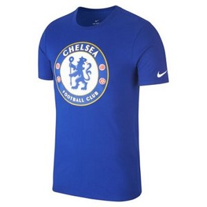 [해외] NIKE Chelsea FC Crest [나이키티셔츠,나이키반팔티] Rush Blue (910897-495)