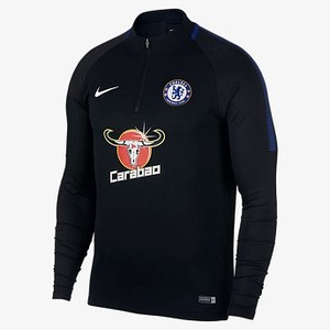 [해외] NIKE Chelsea FC Dry Squad Drill [나이키티셔츠] Black/Black/Rush Blue/White (905173-011)