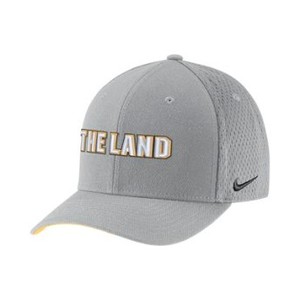 [해외] NIKE Cleveland Cavaliers City Edition Nike Classic99 [나이키모자] Flat Silver/University Gold/University Gold (889511-007)