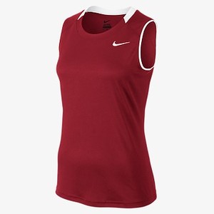[해외] NIKE Nike Respect [나이키티셔츠] Team Cardinal/Team White/Team White (519544-612)