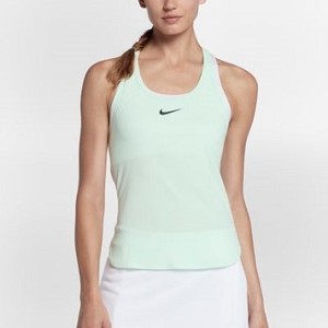 [해외] NIKE NikeCourt Dry Slam [나이키티셔츠] Barely Green/Dark Grey (728719-372)