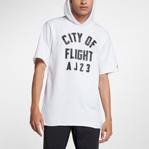 [해외] NIKE Jordan Sportswear  City of Flight  [나이키티셔츠,나이키반팔티] White/Black (911317-100)