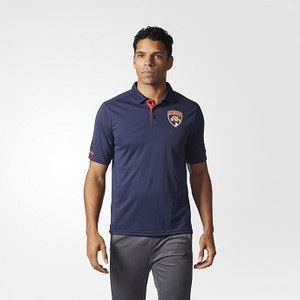 [해외] ADIDAS USA Panthers Pro Locker Room Polo Shirt [아디다스반팔티] Blue (CC8576)