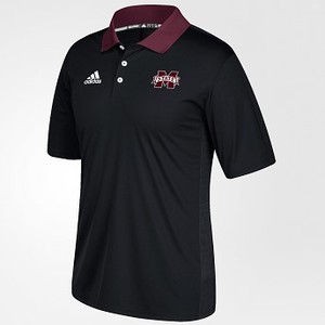 [해외] ADIDAS USA Bulldogs Sideline Coaches Polo Shirt [아디다스반팔티] Maroon (BV2822)