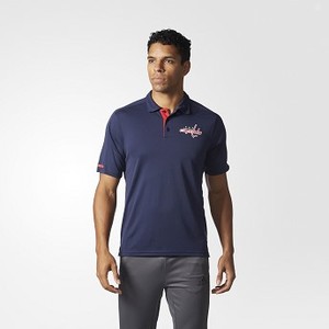 [해외] ADIDAS USA Capitals Pro Locker Room Polo Shirt [아디다스반팔티] Navy (CC8592)