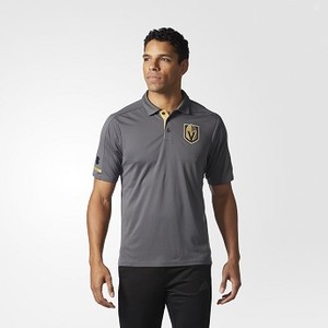 [해외] ADIDAS USA Golden Knights Pro Locker Room Polo Shirt [아디다스반팔티] Grey (CS5903)