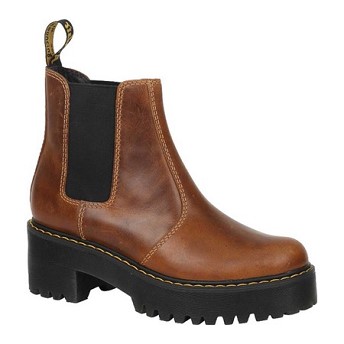 [해외] Dr. Martens Rometty Chelsea Boot [닥터마틴,닥터마틴8홀] Butterscotch Orleans Textured Waxy Leather (1816843)