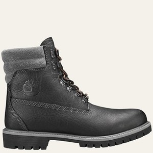 [해외] Timberland Mens Limited Release 640 Below 6-Inch Waterproof Boots [팀버랜드 부츠] Black Highway Leather (A1M98001)