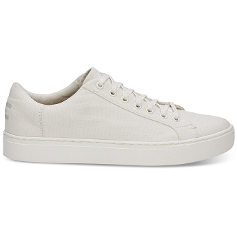 [해외] Toms White Canvas Mens Lenox Sneakers [탐스 슬립온] (889556398782)