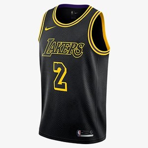 [해외] NIKE Lonzo Ball City Edition Swingman Jersey (Los Angeles Lakers) [나이키티셔츠,나이키반팔티] Black (912113-014)