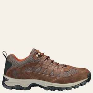[해외] Timberland Mens Mt. Maddsen Lite Low Hiking Shoes [팀버랜드 부츠] Dark Brown Suede/Fabric (A1PV5931)