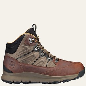 [해외] Timberland Mens Millen Peak Waterproof Hiking Boots [팀버랜드 부츠] Brown Full-Grain/Mesh (A1LDO931)