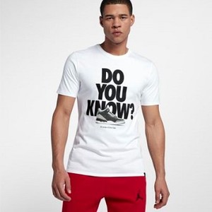 [해외] NIKE Jordan Sportswear AJ 3 [나이키티셔츠,나이키반팔티] White/Black (943936-100)