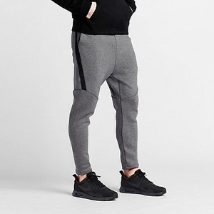 [해외] NIKE Nike Tech Fleece Cropped Pants [나이키바지] Carbon Heather/Obsidian (727355-091)