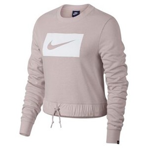 [해외] NIKE Nike Sportswear Swoosh Cropped [나이키후드티] Barely Rose/White (893035-699)