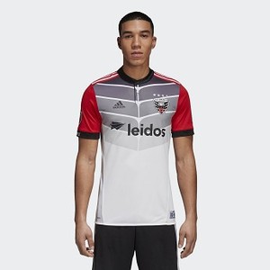 [해외] ADIDAS USA D.C. United Away Authentic Jersey [아디다스축구유니폼] White/Red Solid/Black (AY5961)