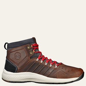 [해외] Timberland Men’s FlyRoam™ Trail Leather Boots [팀버랜드 부츠] Dark Brown Full-Grain (A1LBW231)