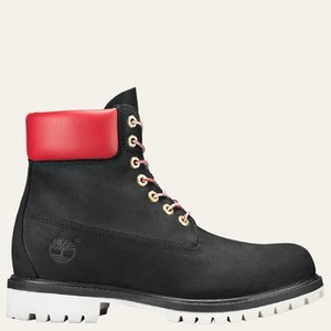 [해외] Timberland Mens Designer Edition 6-Inch Premium Waterproof Boots [팀버랜드 부츠] Black Waterbuck (A1R7C001)