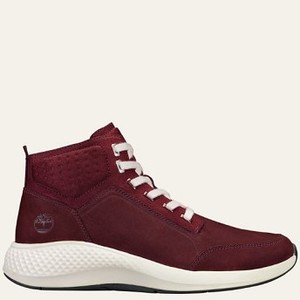 [해외] Timberland Men’s FlyRoam™ Go Leather Chukka Boots [팀버랜드 부츠] Burgundy Nubuck (A1QGC601)